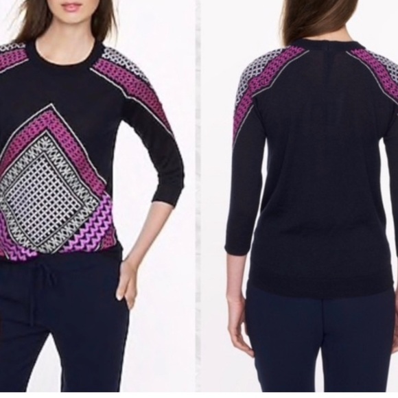 J Crew sweater 3/4 sleeve sz s - Picture 1 of 9